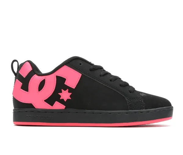 DC Court Graffik Women's Skate - Black Size 6.5
