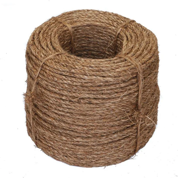 Ravenox Twisted Manila Hemp Rope - 5/16 inch x 300 Feet - 30355872088154
