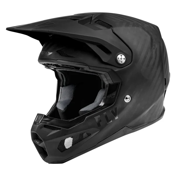 2021 Fly Racing Formula Carbon Solid Helmet (Matte Black, 2X-Large)