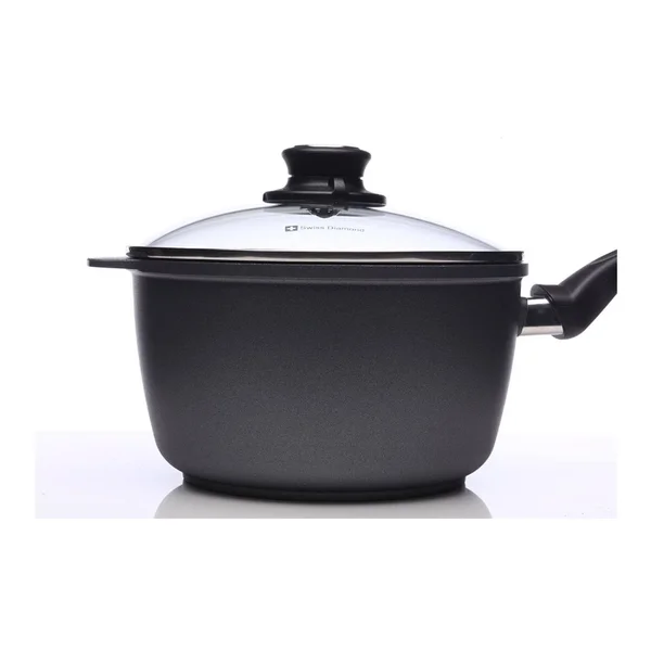 Swiss Diamond 3.2 Quart Sauce Pan with Lid