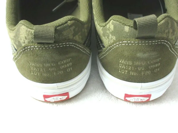 Vans Platoon Kyle Walker Pro Skate Shoes - Military, White
