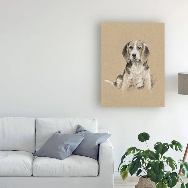 Trademark Fine Art 'Breed sketches I' Canvas Art by Ethan Harper, Size: 18 x 24