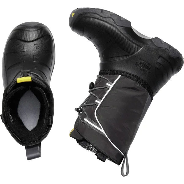 Keen Youth Lumi Waterproof Boot - 3 - Black - Magnet