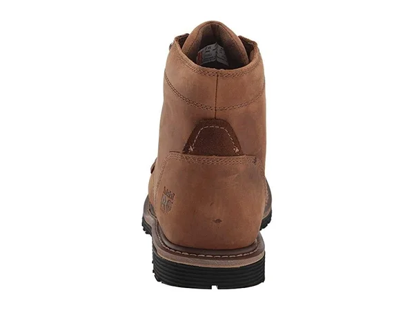 Men's Timberland Pro 6 inch Millworks Waterproof Soft Toe Boot - Size: 8, Brown