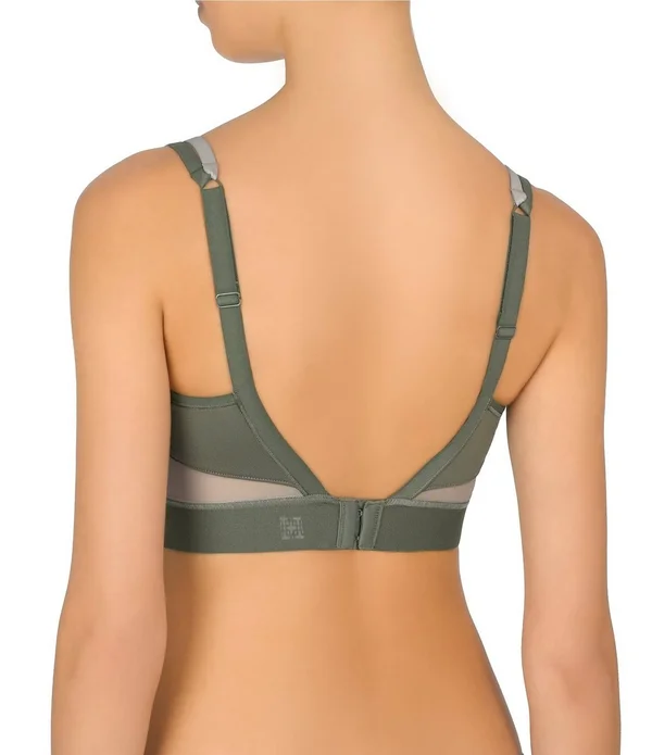 Natori Gravity Contour Underwire Sports Bra, Womens, 32H, Rose Beige Warm