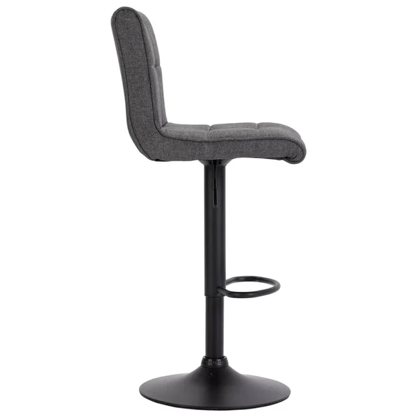 vidaXL Bar Stools 2 Pcs Taupe Fabric