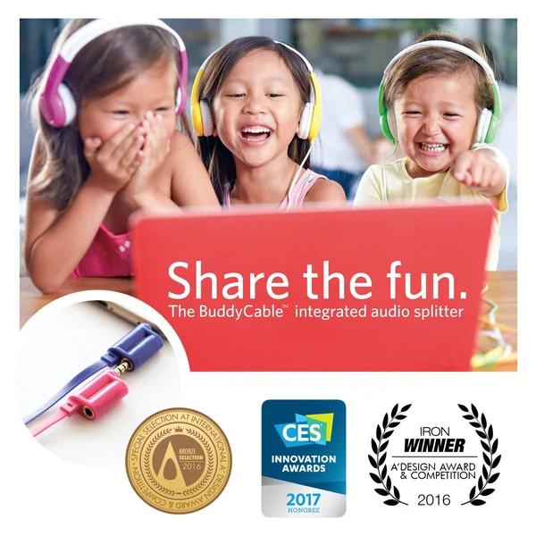 Explore Foldable Volume Limiting Kids Headphones, 4-Pack - Save 20%