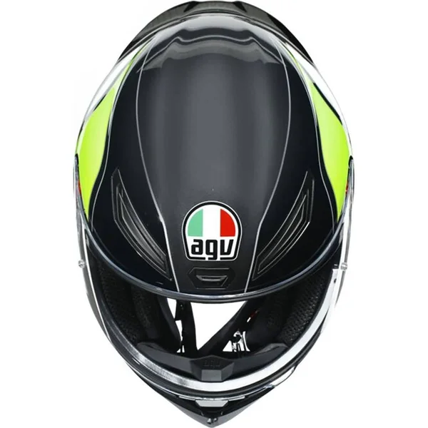 AGV K1 Power Helmet - Matte Blue/Orange/White - 2XL