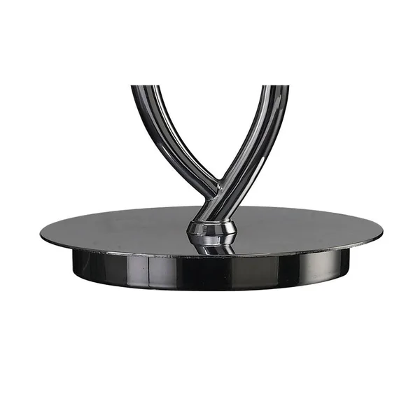 Mantra Lighting 1905 NINETTE 1 Light Table Lamp - Polished Chrome