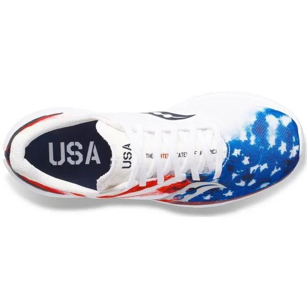 Saucony Kinvara 12 Stars & Stripes Red/White/Blue 9 B