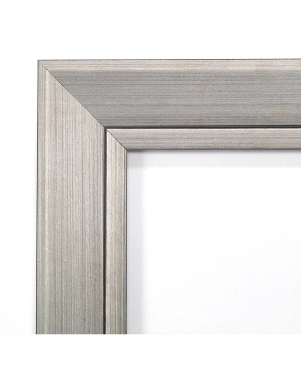 Amanti Art DSWROMMB3224 Romano 32 inch x 24 inch Framed Magnetic Board, Silver