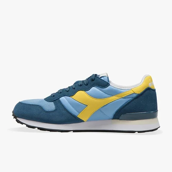 Diadora Camaro Shoes Dark Blue Light Blue Yellow - 37