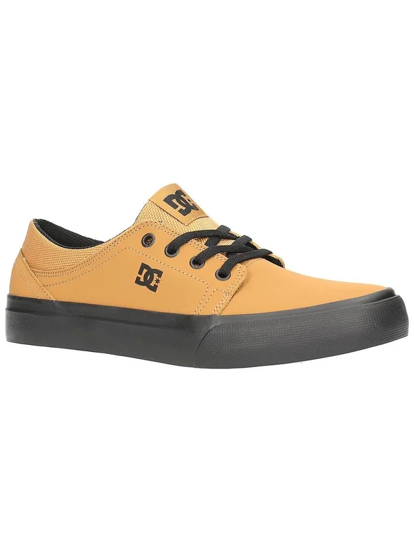 DC Trase Boys Shoes - Wheat Black
