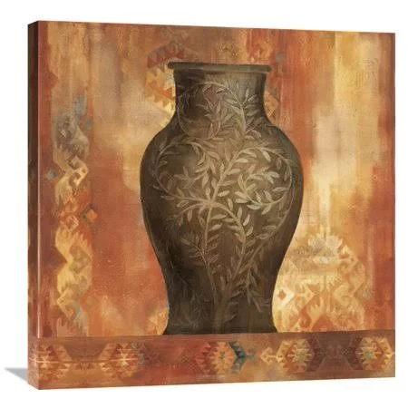 Global Gallery Albena Hristova 'Desert Sunset Vessel II' Canvas Wall Art, Size: 30 x 30