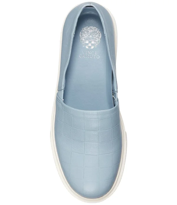 Vince Camuto Women's Abbinna Slip on Platform Sneaker Antique White (8 - Antique White)