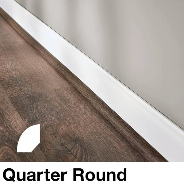 SimpleSolutions Aged Hickory 0.75-in x 94.5-in MDF Floor Quarter Round in Brown, MG002023