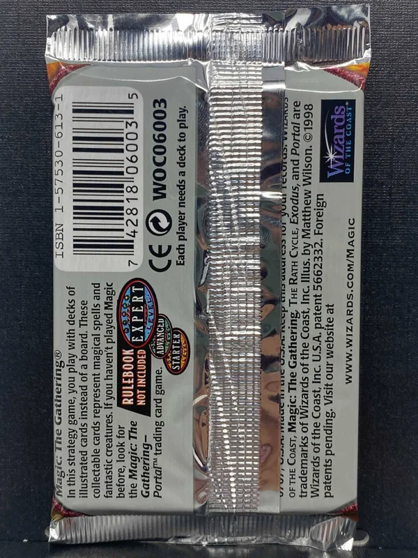 Magic The Gathering Exodus Booster Pack