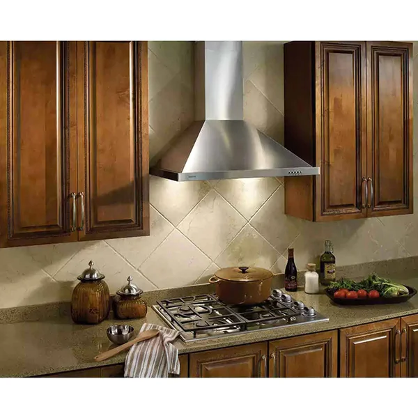 B5830SS, Broan 30x22 Wall Mount Chimney Range Hood, 450 CFM - Stainless Steel