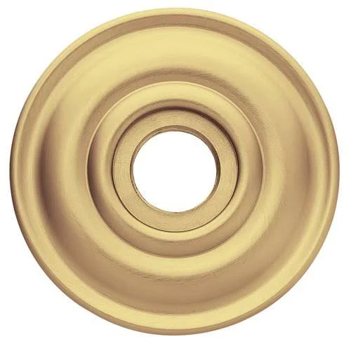 Baldwin 5148 Pair of Estate Rosettes for Privacy Functions - Distressed Venetian Bronze
