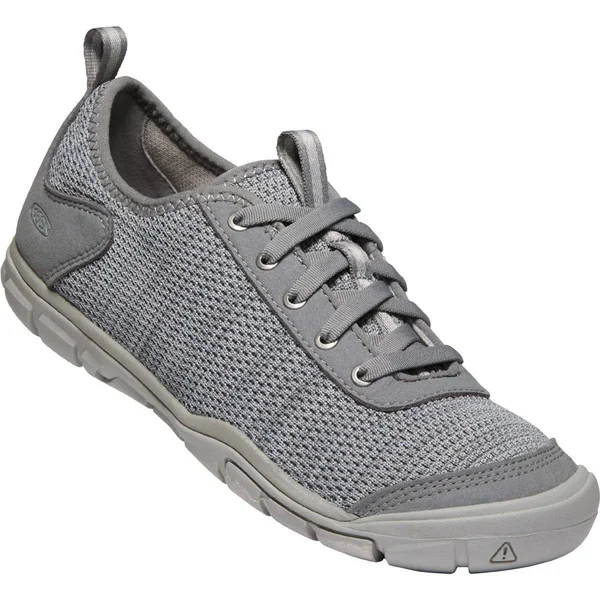 Women's Keen Hush Knit CNX Shoes - Steel Grey-Drizzle in Size 6.5