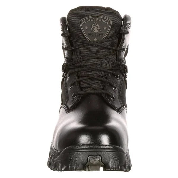 Rocky 6in AlphaForce Waterproof Composite Toe Black