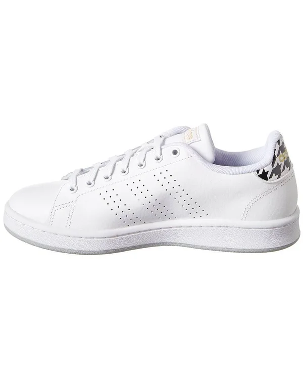 Adidas Advantage Leather Sneaker, White, 9