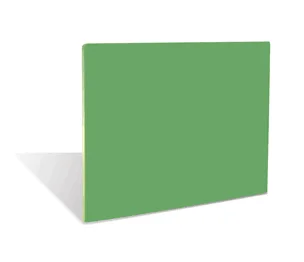 15x20 Green Cutting Board - Crestware