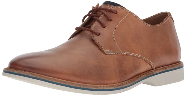 Clarks Men's Atticus Lace Oxford - Size: 11, Tan Leather