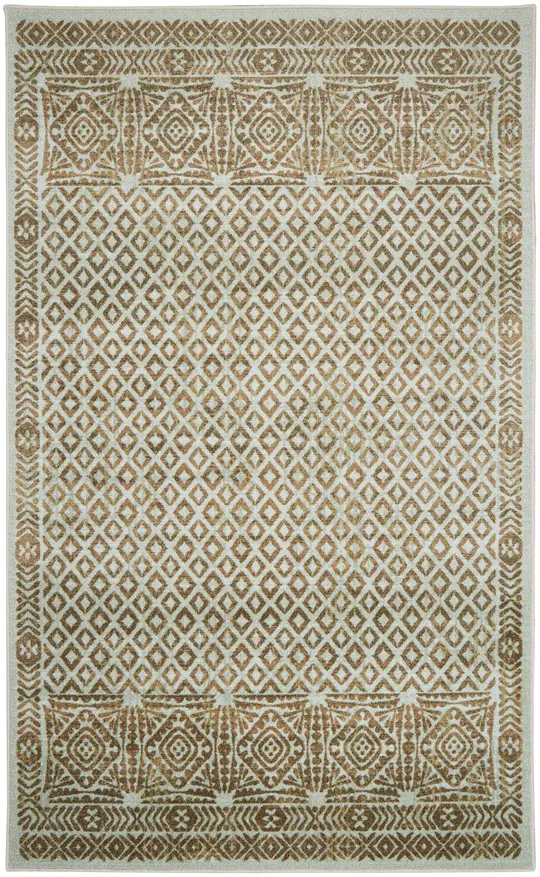 Mohawk Prismatic Caspian Brown 5& x 8& Area Rug
