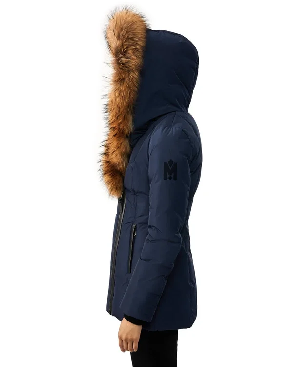 Mackage Adali Fur Trim Down Coat 3764609 - x Small - Black