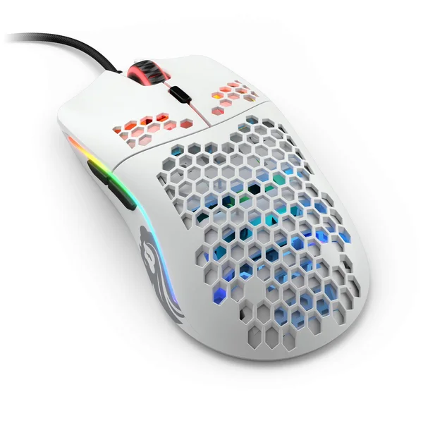 Glorious PC Gaming Race Model O Minus Gaming Mouse - Matte White