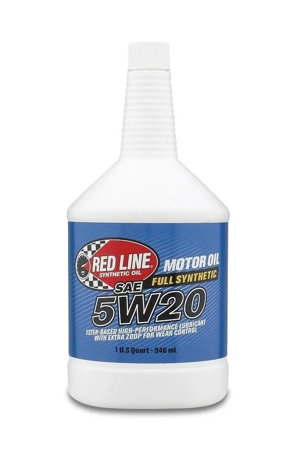 Red Line 15204-12PK 5W-20 Synthetic Oil - 1 Quart Bottle (Pack of 12)