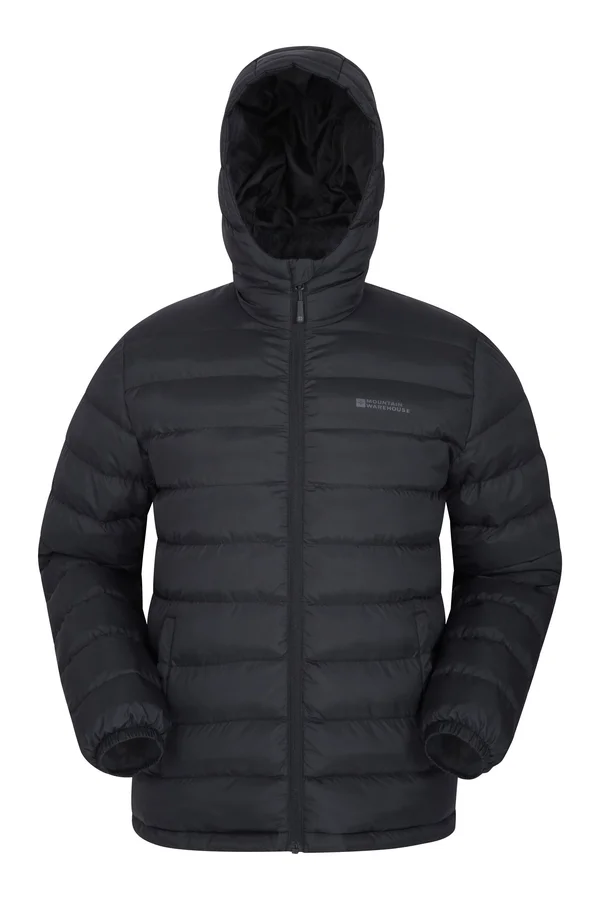 Mountain Warehouse Seasons Mens Insulated Jacket - Black - Size XL