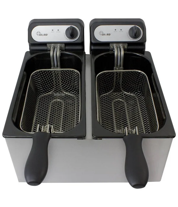 Chard Dual Deep Fryer 6L