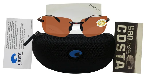 Costa Gulf Shore Sunglasses Tortoise - Copper 580P