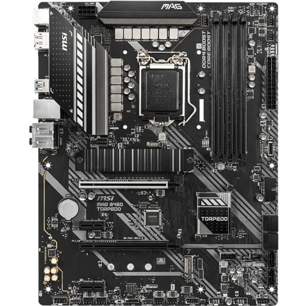 MSI Mag B460 Torpedo Motherboard Intel B460 LGA 1200 ATX