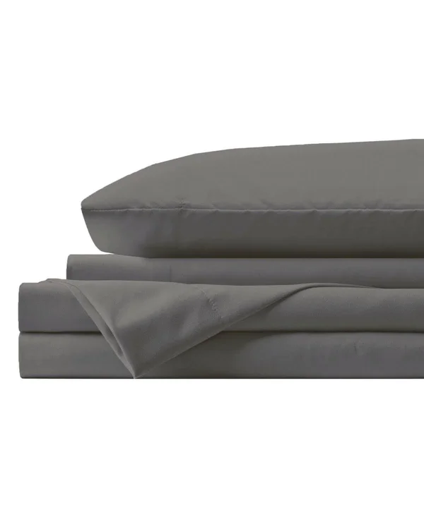 Sunham Microfiber Anti Bacterial POLYGIENE Sheet Set, White
