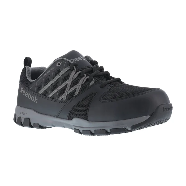 Reebok Work Sublite Work Steel Toe Men's Oxford - Black Size 13