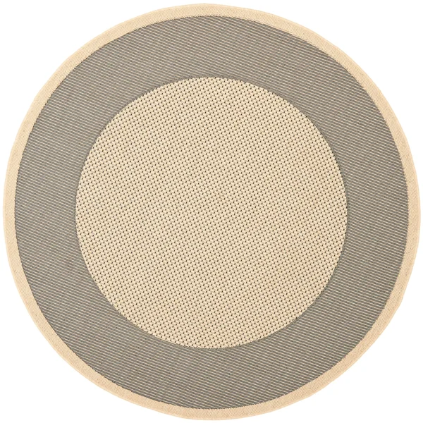 Safavieh Courtyard Area Rug CY7987 Grey - Cream, 5& 3x22 x 7& 7x22