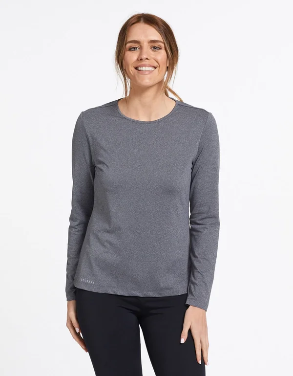 Sun Protective Long Sleeve T-Shirt for Women UPF 50+ - UV Protection White