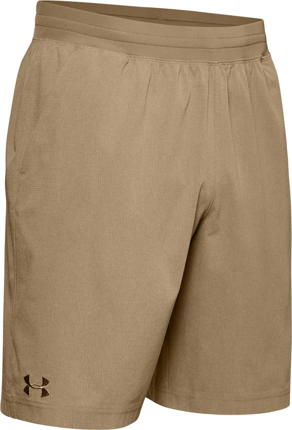 Under Armour Men's Motivator Vented Coach&s Shorts - Brown - 5XL
