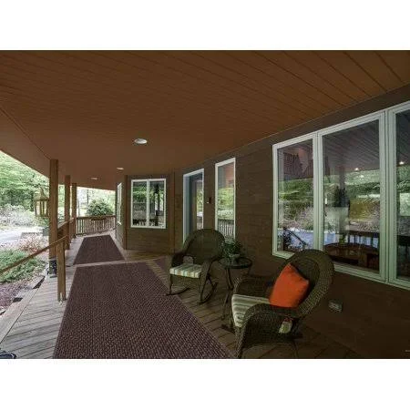 12& x 18& Indoor - Outdoor Area Rugs & Runners. Great for Porches - Patio&s, Gazebo&s, Sun Rooms and More! (Color: Catalina)