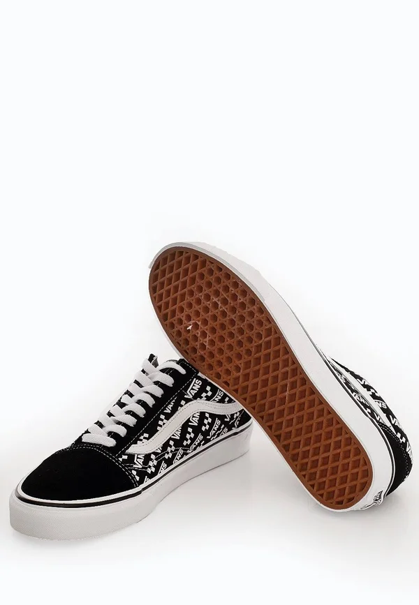 Vans Old Skool Logo Repeat Black/White