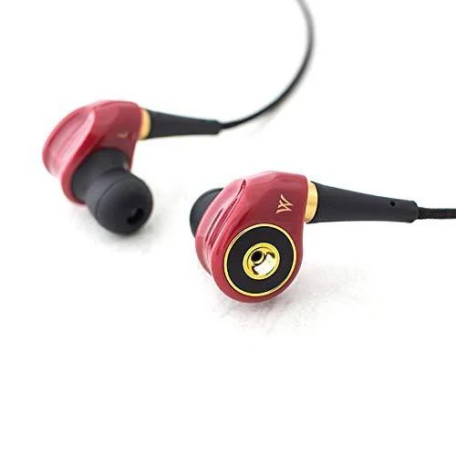 Radius W n?E HP-TWF00R Burgundy Hi-Res Canal Type Earphone