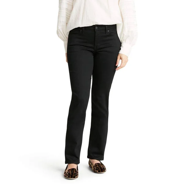 Signature by Levi Strauss & Co. Gold Label Women's Curvy Totally Shaping Straight Jeans (Standard and Plus)