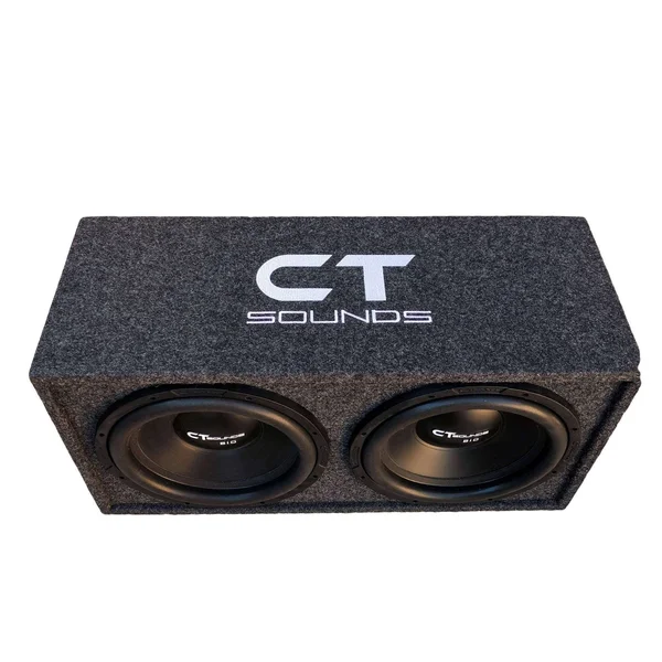 ct Sounds B-Box-D-10-1.0 Dual Bio Factory Tuned & Ported Bass Package
