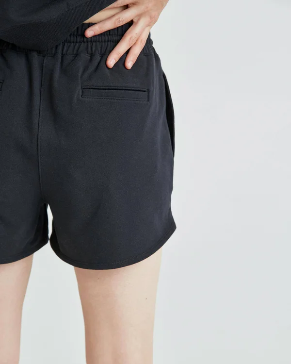 Richer Poorer Women's Terry Sweatshort, Size XL, Woodgrain