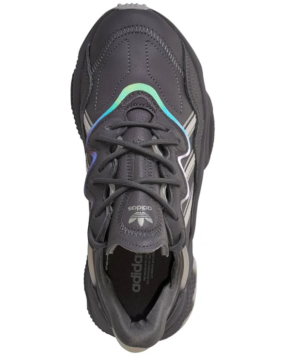 Women's Adidas Ozweego Grey, Brown & Silver