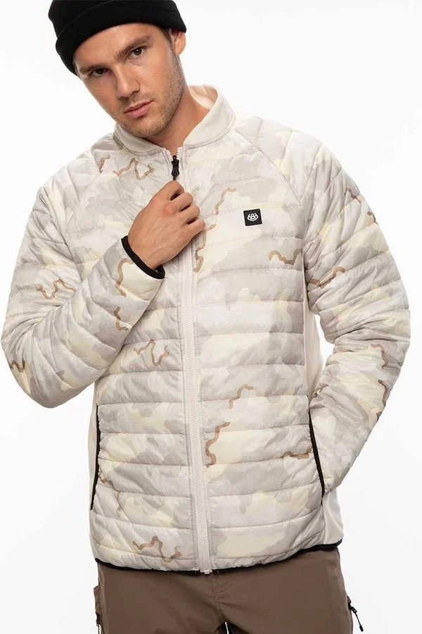 686 Thermal Puff Jacket Mens Sketchy Tank Hono S