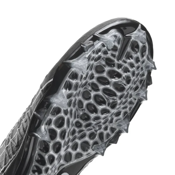 Nike Alpha Huarache 7 Pro Black/Silver Lacrosse Cleats